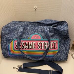 Vintage Sesame Street Duffle Bag. Pre-Owned